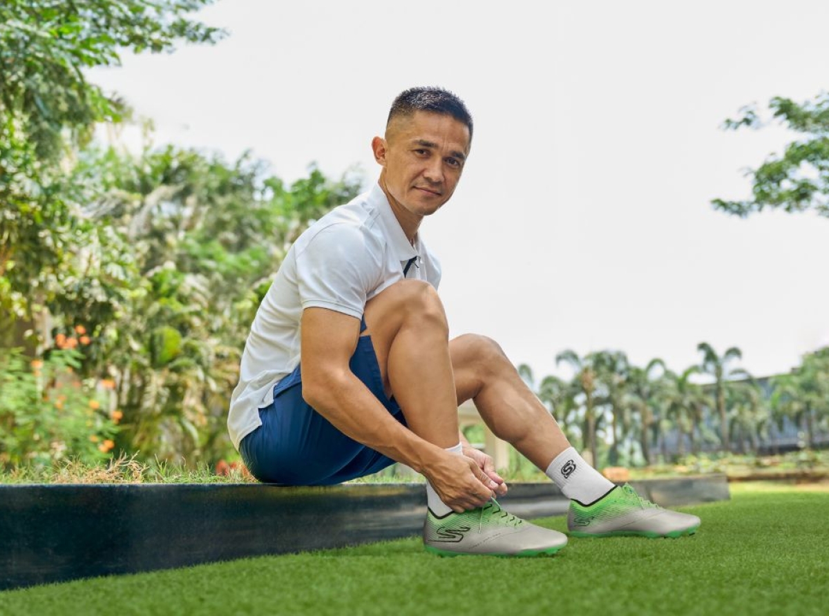 Football player Sunil Chhetri roped in as brand ambassador by Skechers